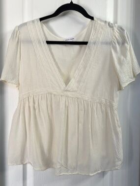 Love on a Hanger Cream Top Size L